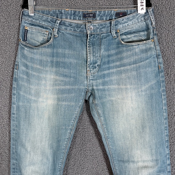 Armani Jeans J06 Slim Fit Jeans - Men's Size 32*30 - Blue - Picture 2 of 12